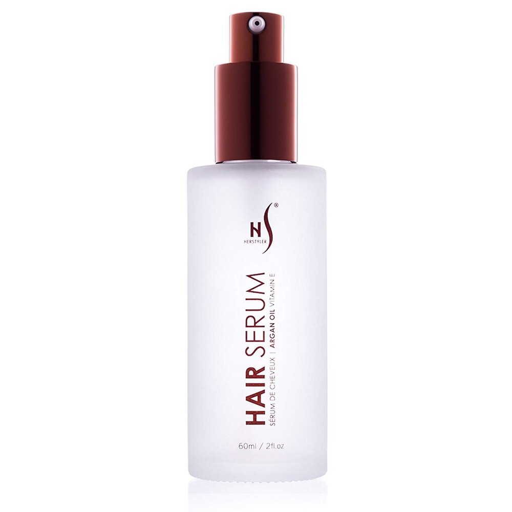 Herstyler Argan Oil Hair Serum – Hair Serum for Frizzy and Damaged Hair – 60 Ml