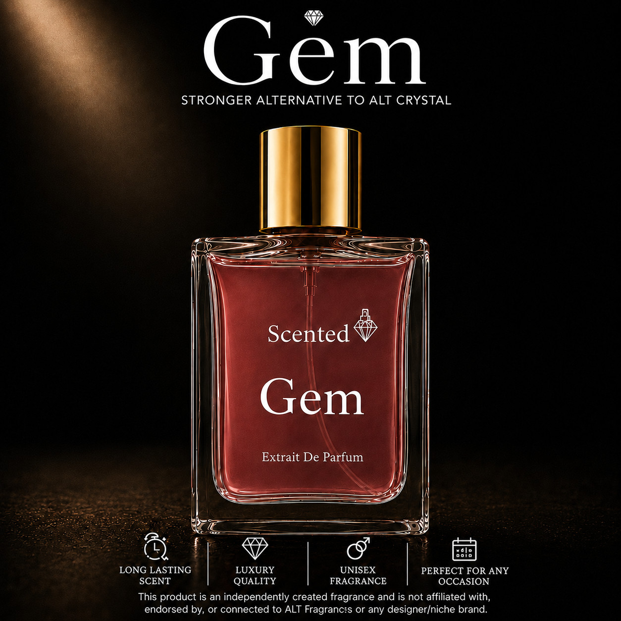 Stronger Alternative to Alt Crystal | 2 Oz 60mL Extrait De Parfum