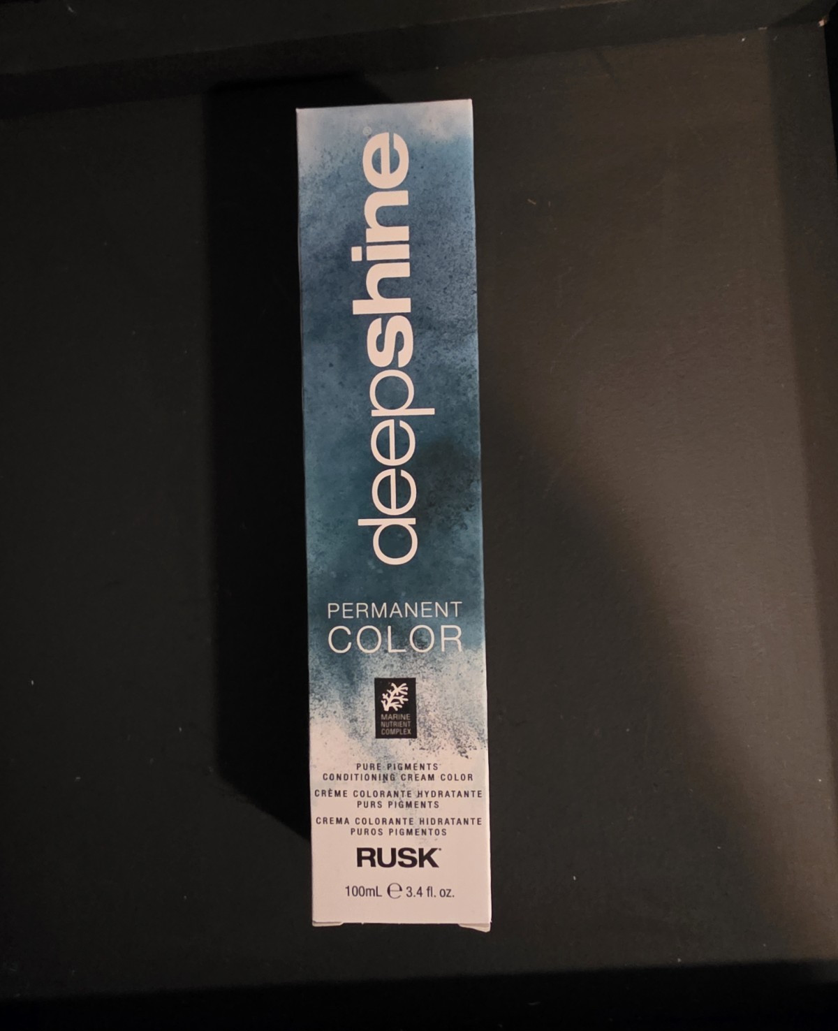 RUSK deepshine Permanent Hair Dye Cream Conditioning Medium Blonde 100 mL