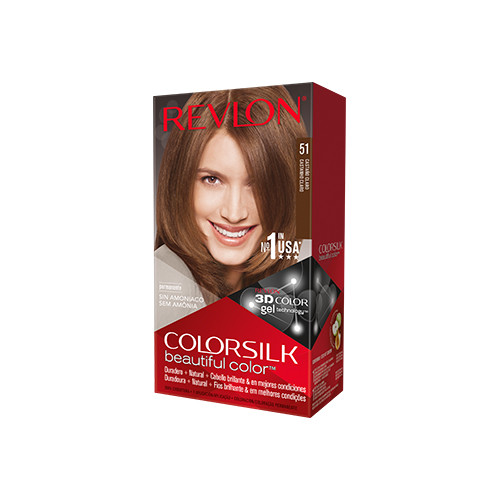 REVLON ColorSilk Permanent Hair Color, Long-Lasting Ammonia Free, Pack of 12