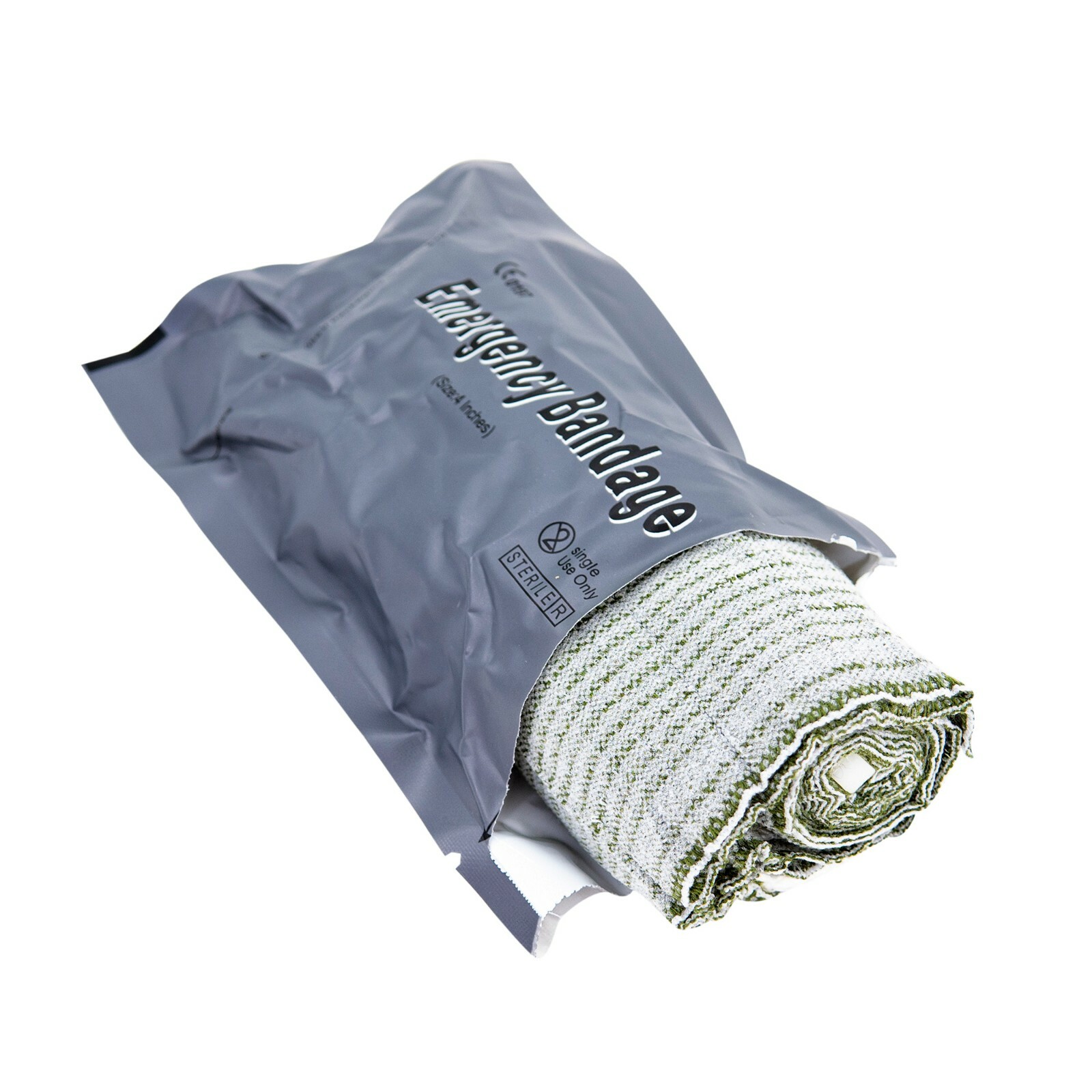 LINE2design Israeli 4” Emergency Compression Bandage – First Aid Dressing 2 Pack