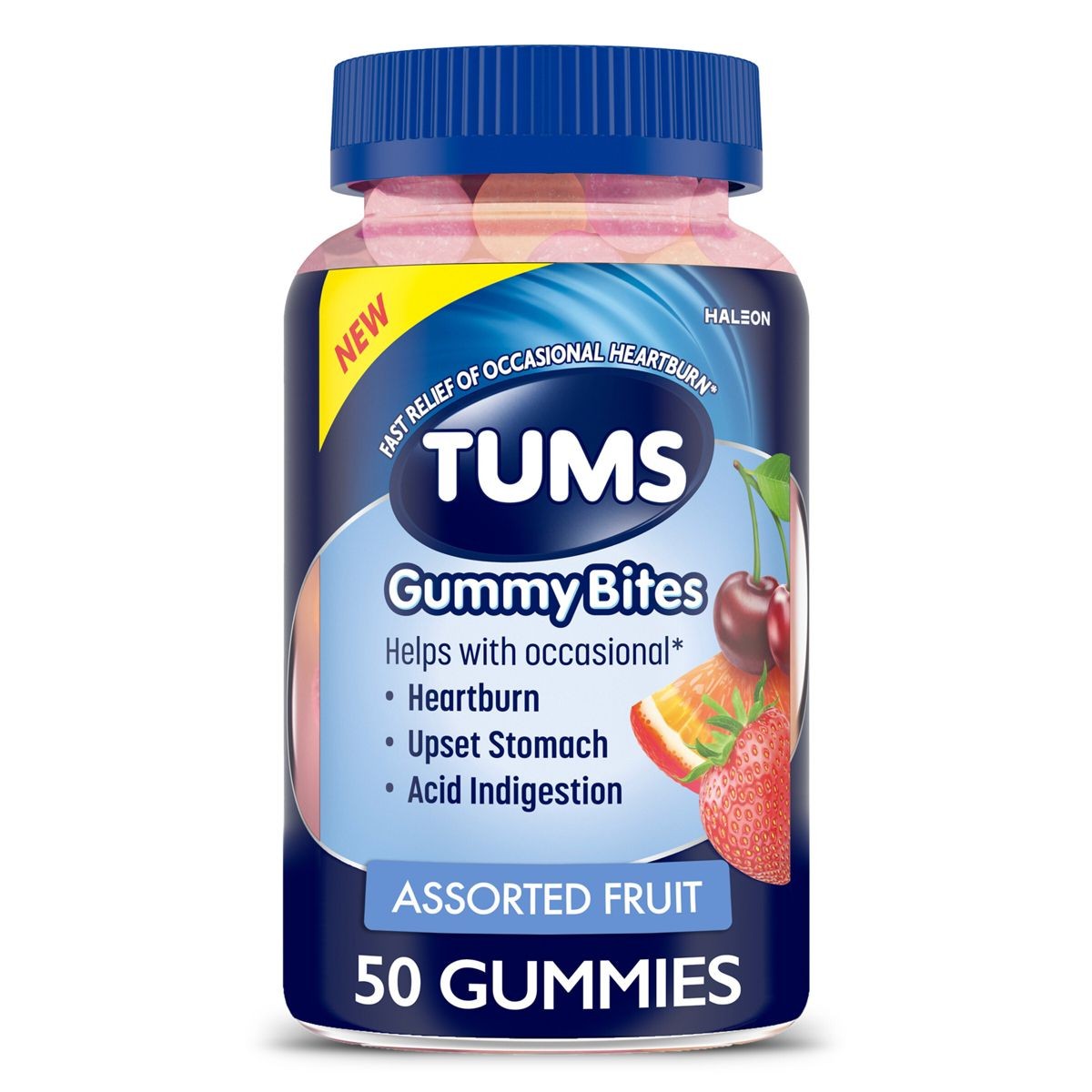 TUMS Gummy Bites Dietary Supplement- 50 Count EXP 12/25!!
