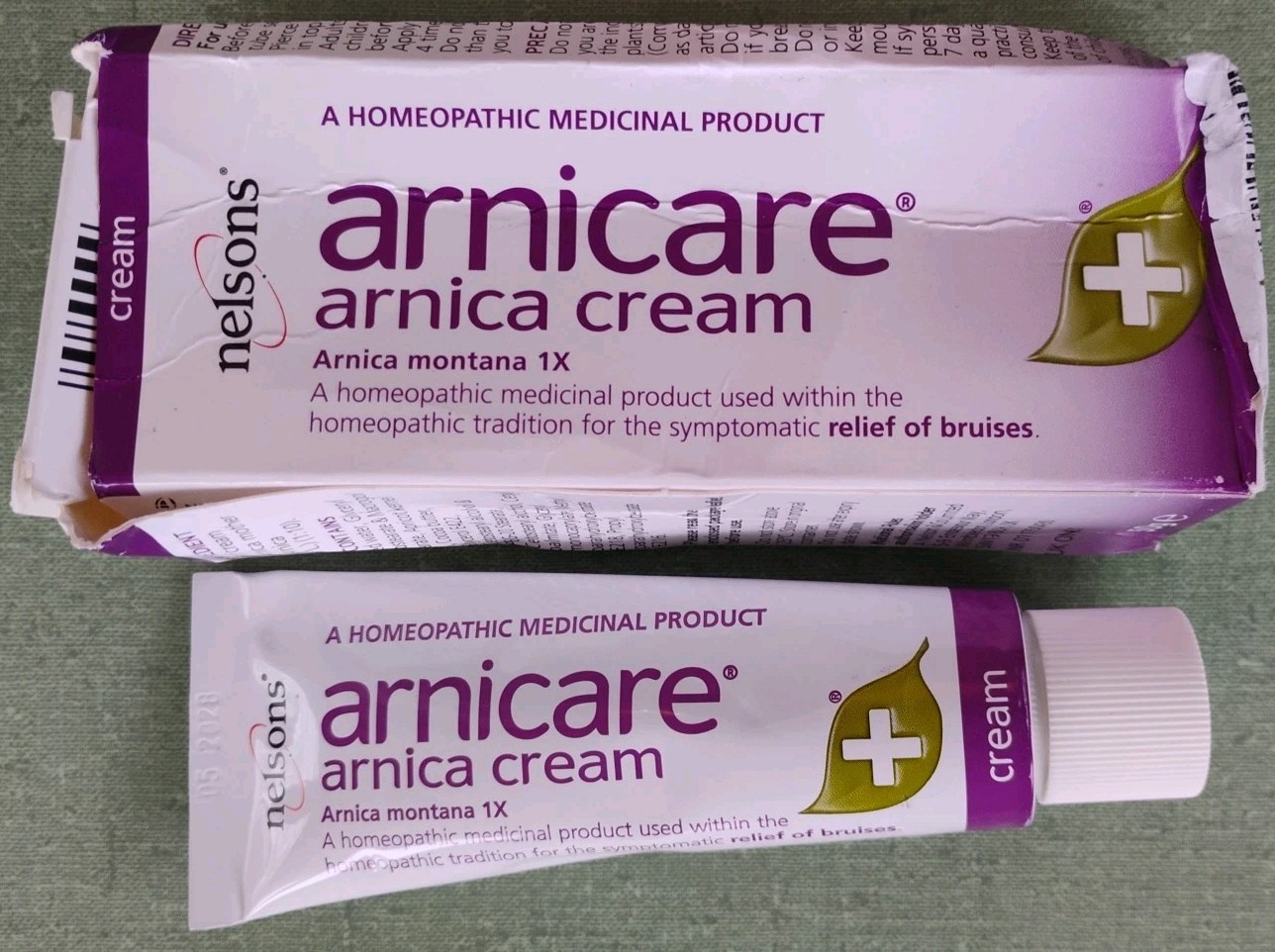 Nelsons Arnicare Arnica Cream 50g Exp 05/2028 Damaged Box