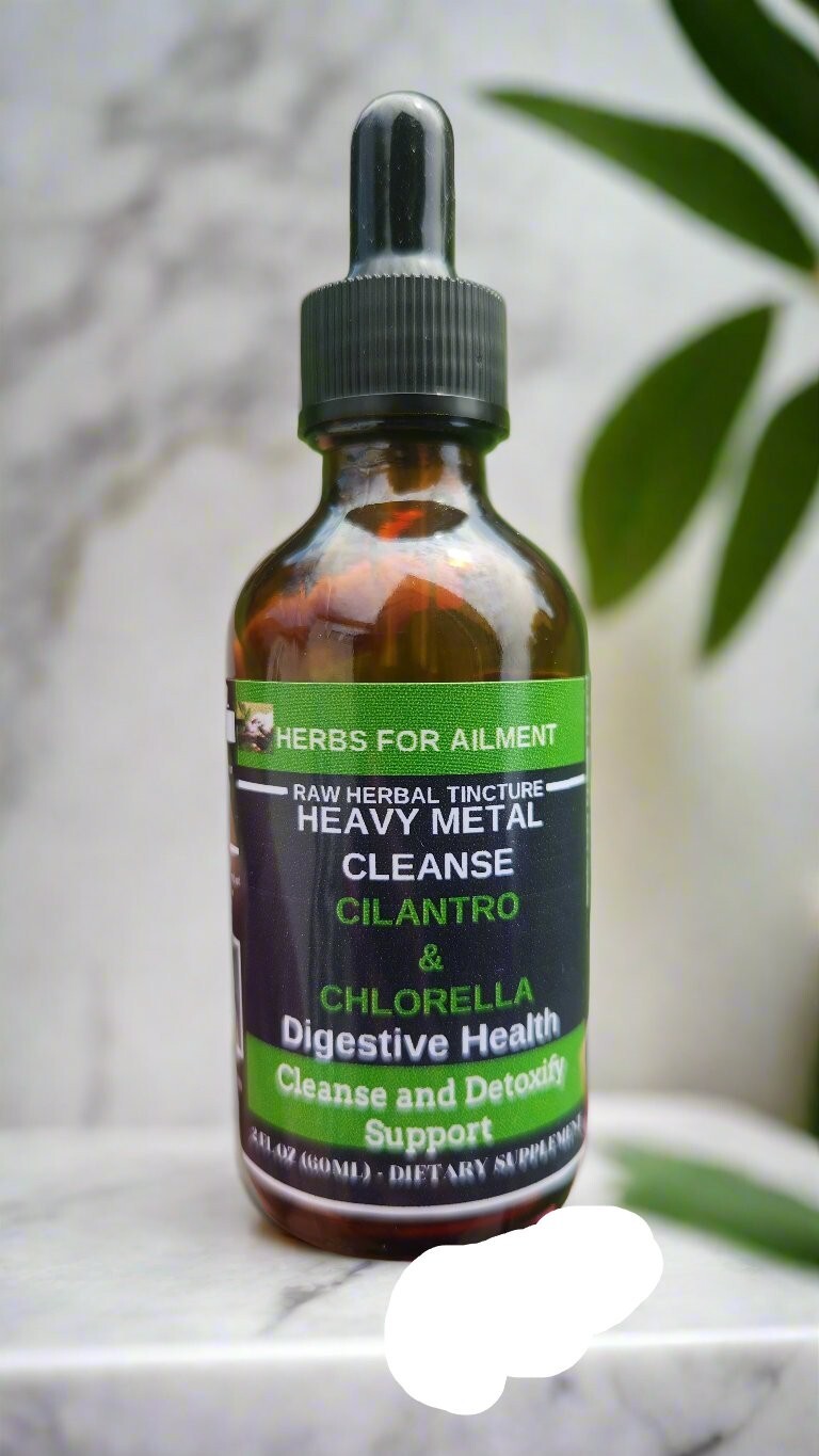 Heavy Metal Detox Herbal Tincture | Cleanse & Detox | Natural Herbal Supplement