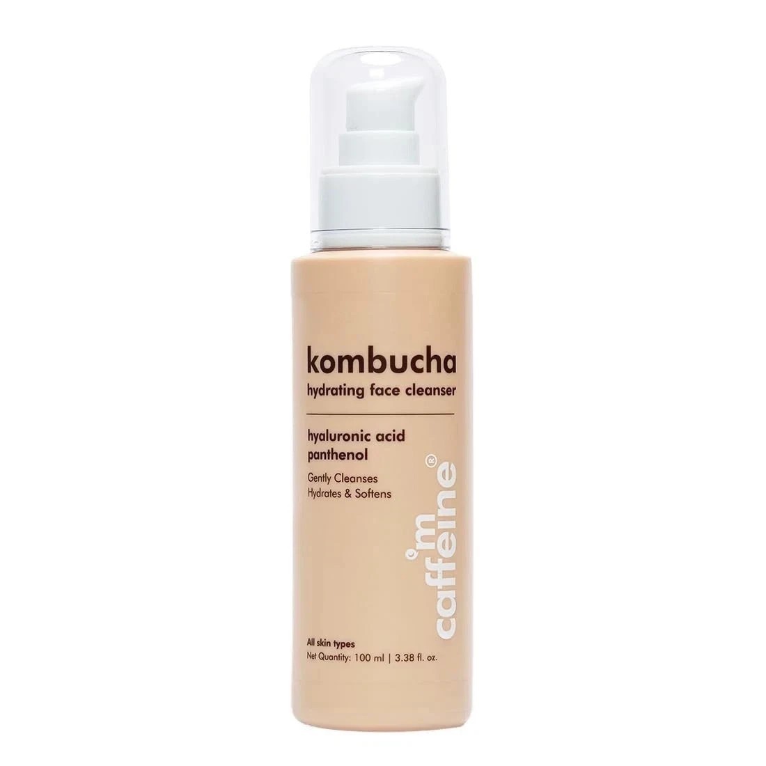 mCaffeine Kombucha Hydrating Face Cleanser with Hyaluronic Acid 100ml