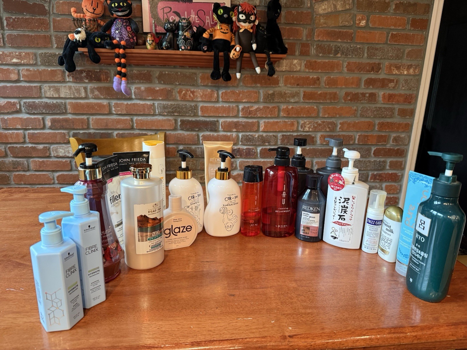LOT 21 Mixed Hair Care Redken Schwarzkopf GK Pure Brazilian IAU Asian Brand Read