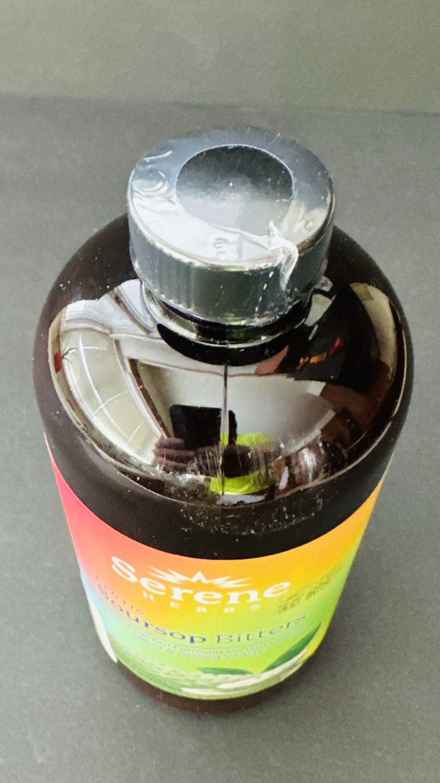 Serene Herb Exotic Soursop Bitters Liquid Gut Health Detox Lasting Vitality 16oz