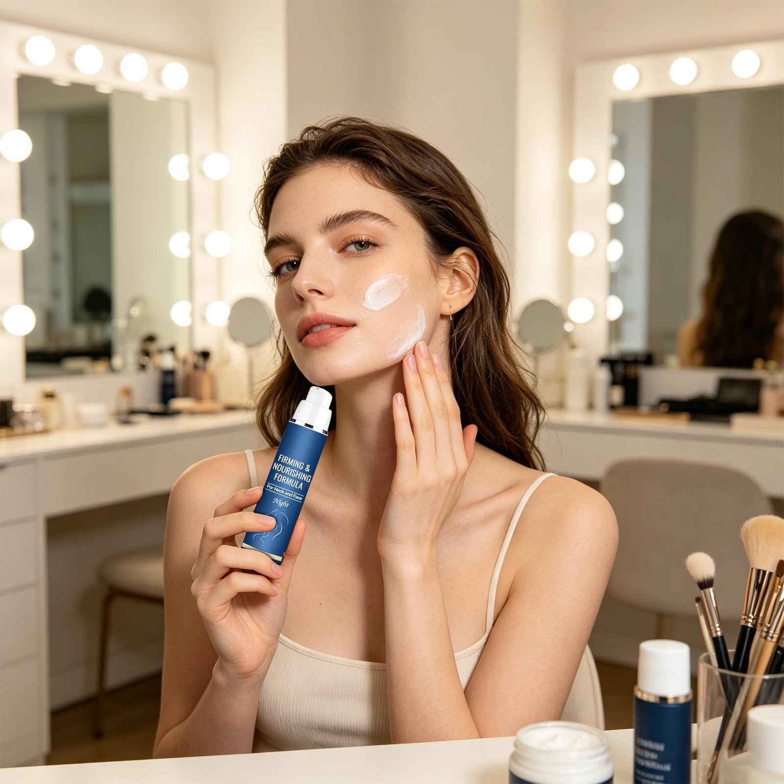 Firm and Restore Formula Night Cream Deep Hydrating Anti-Wrinkle Moisturizer