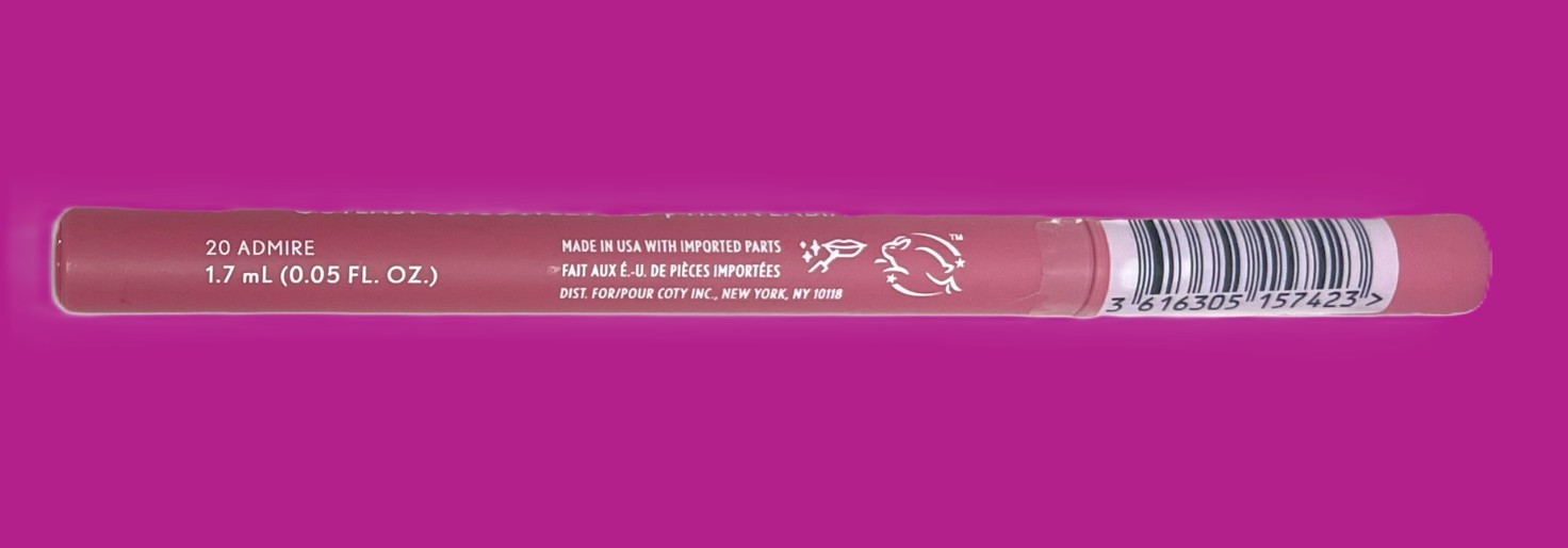 New in Box 2 Covergirl Outlast Lipstain 20 Admire 1.7 ml: Made in United States