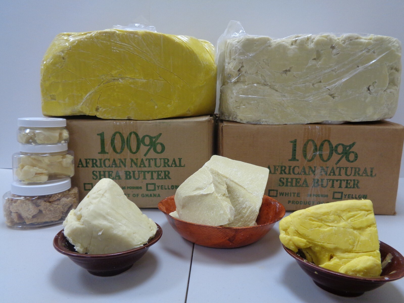 100% NATURAL BODY BUTTER PURE ORGANIC RAW UNREFINED VIRGIN PREMIUM QUALITY