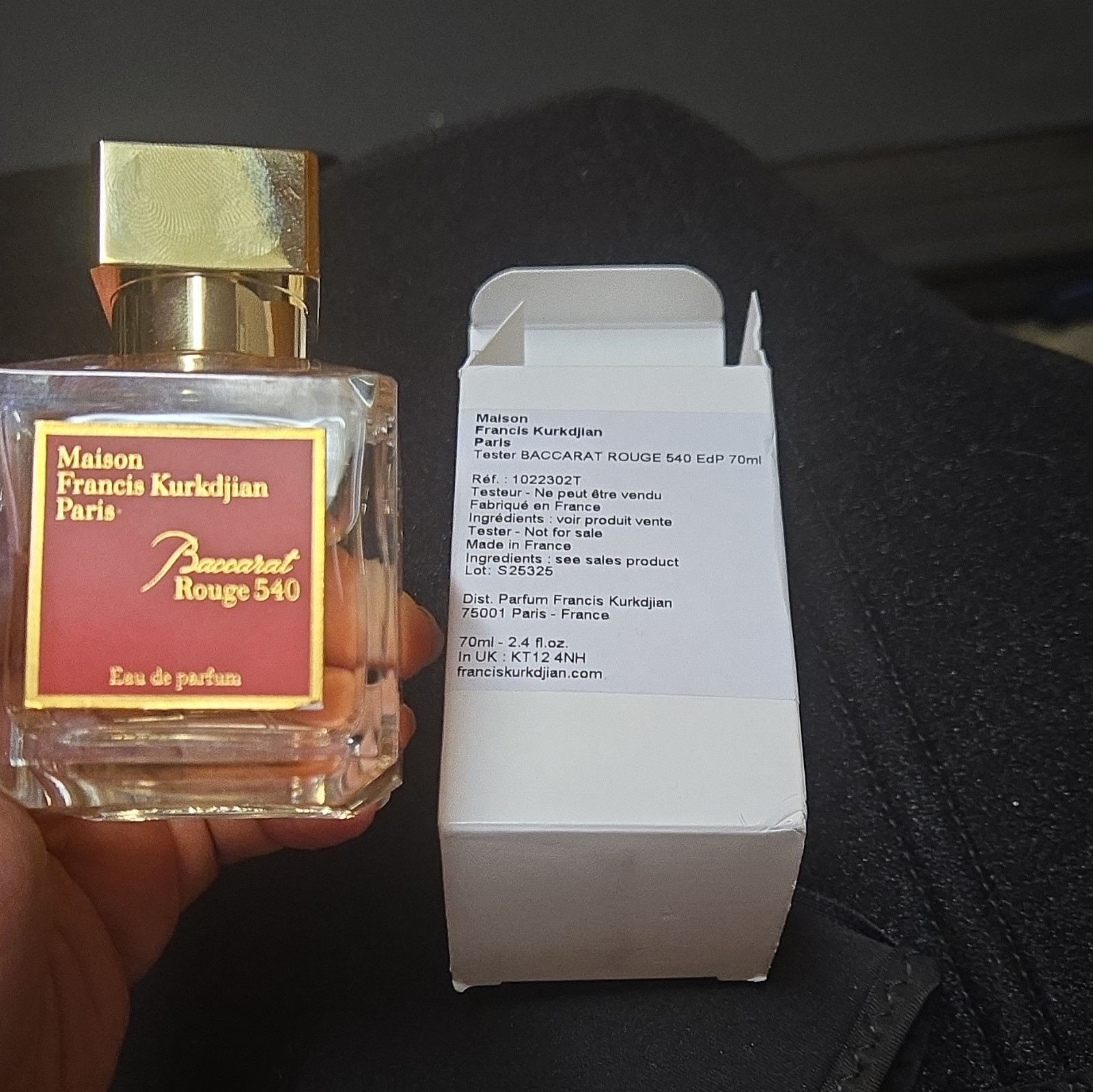 Maison Francis Kurkdjian Baccarat Rouge 540 Eau de Parfum Spray 70 mL Tester