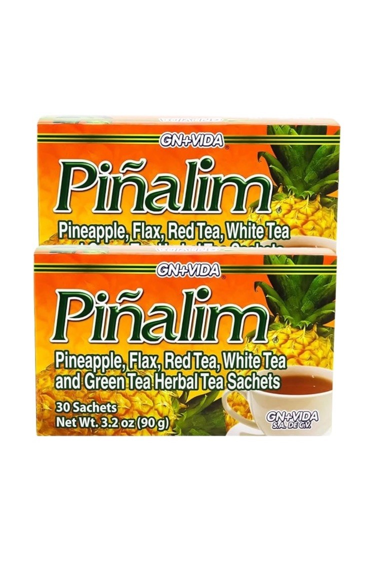 2 Pack Pinalim Original GN+Vida Tea Piñalim Pineapple Diet 60 Days
