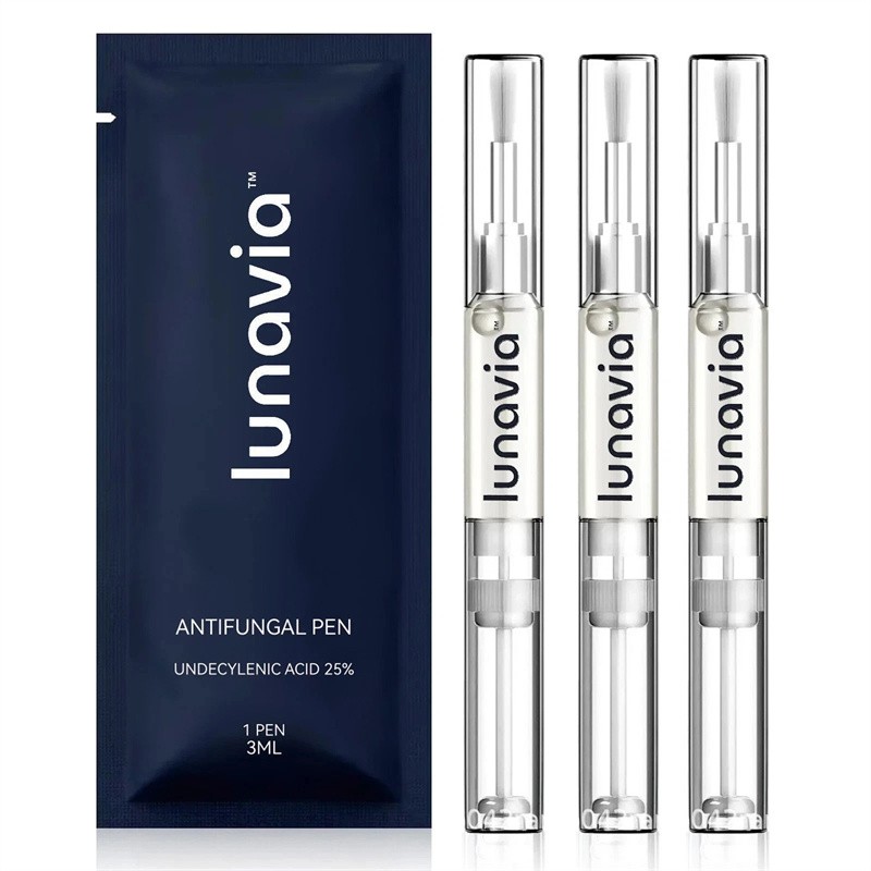 6 Pack Lunavia Antifungal Pen, 25% Undecylenic Acid – Toenail Fungus Treatment