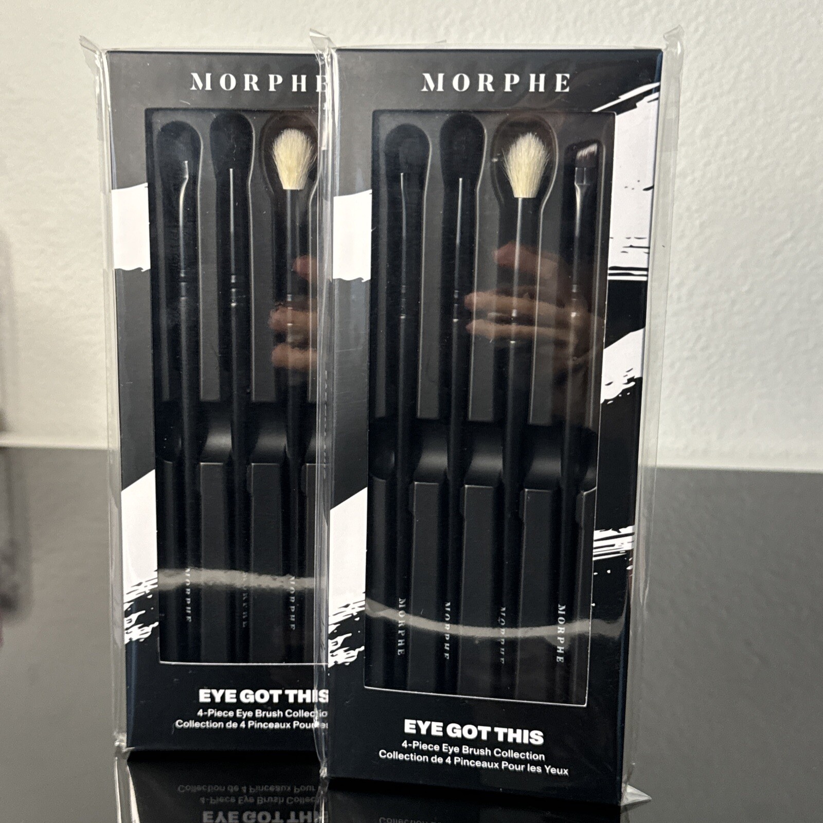 2 packs Morphe “Eye Got This” Brush Set, 4 Pcs – New! Free Shipping A1
