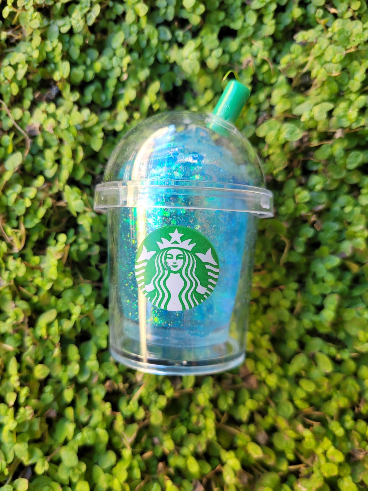 Pink Drink MINI Starbucks Sugar Squishy Toy Blue Inspired