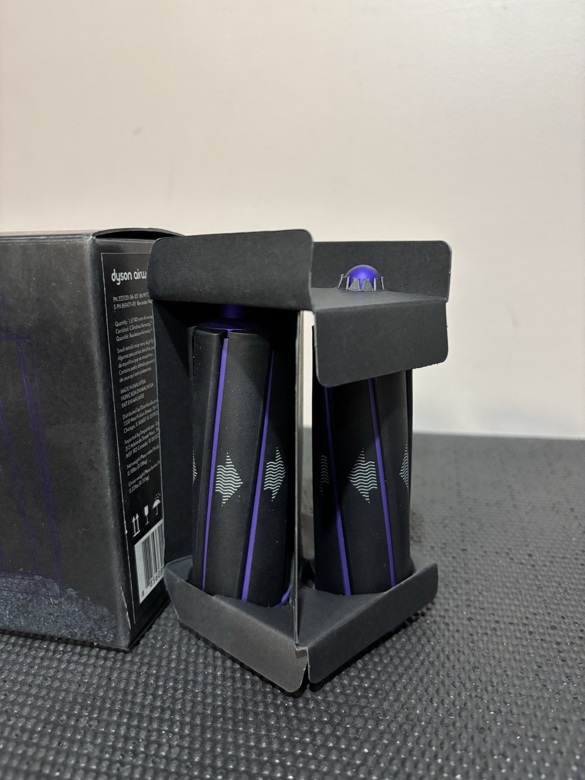 Dyson Airwrap 1.6 Inch 40mm Long Barrel Attachment (Purple) — Brand New In Box