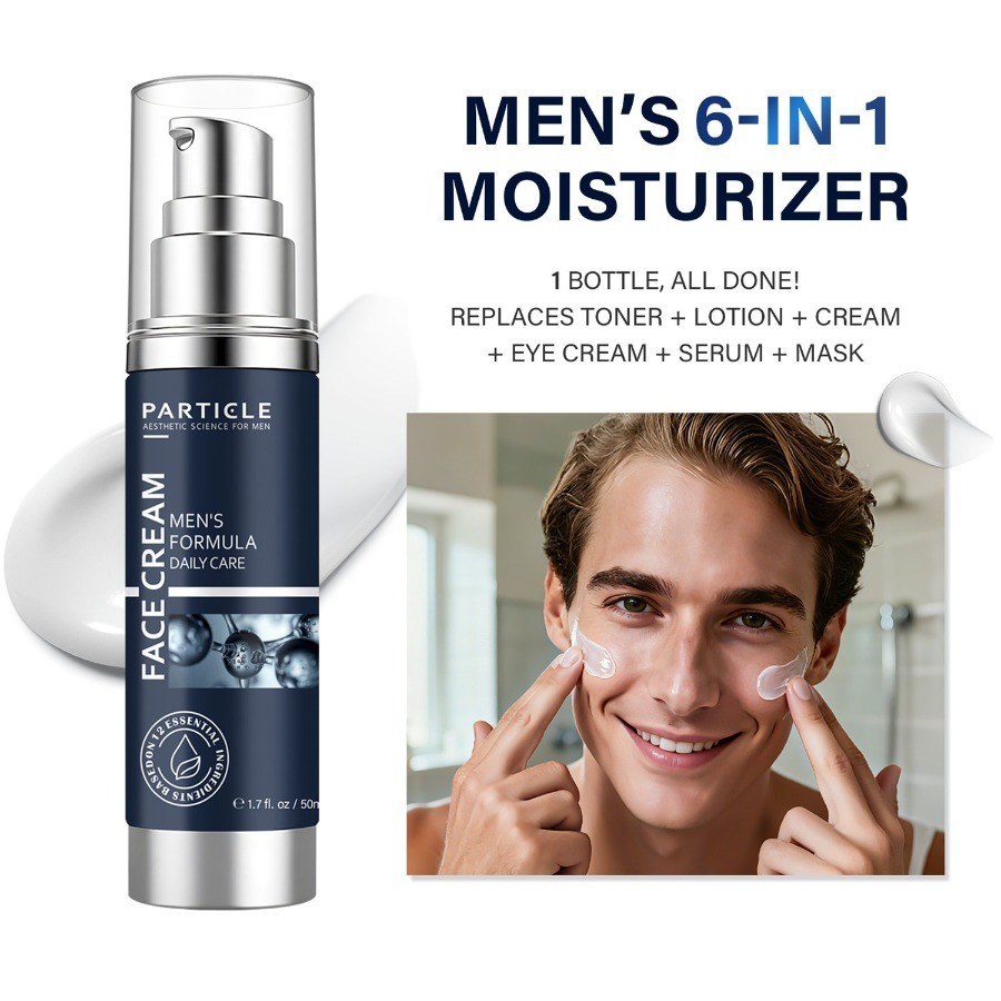 3X Particle Face Cream Men 6 in 1 Anti-Aging Cream Fights Eye Bags Dark Spots~🔥