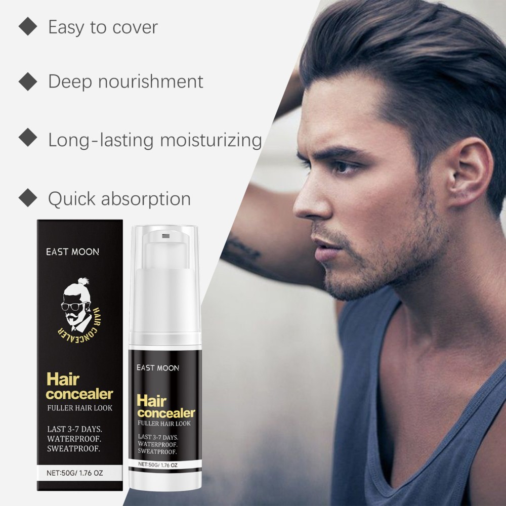 1~5x Hairfillup Hair Concealer Black 50g Enhance Hairline Powder For Women Men