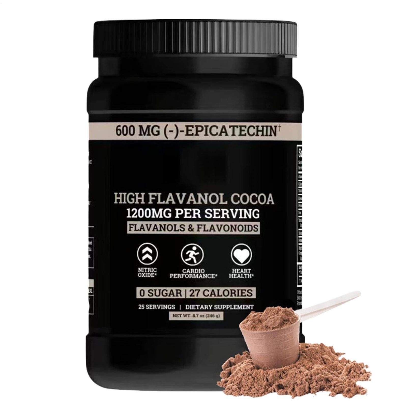 Black Forest High Flavanol Cocoa Powder And Flavonoids Supplements 1200mgDm