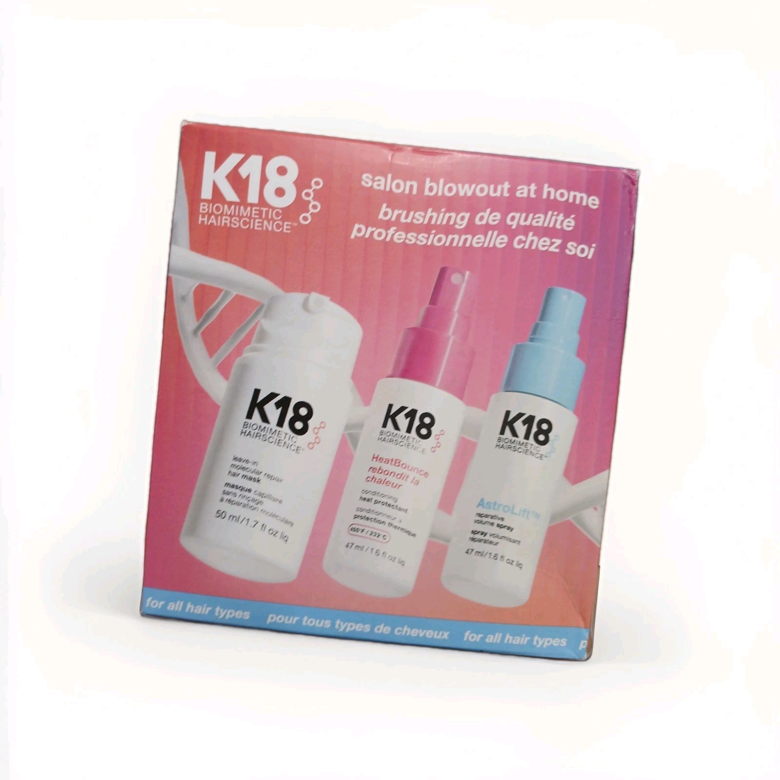 K18 Salon Blowout at Home Kit – NEW – Strong Soft Hair