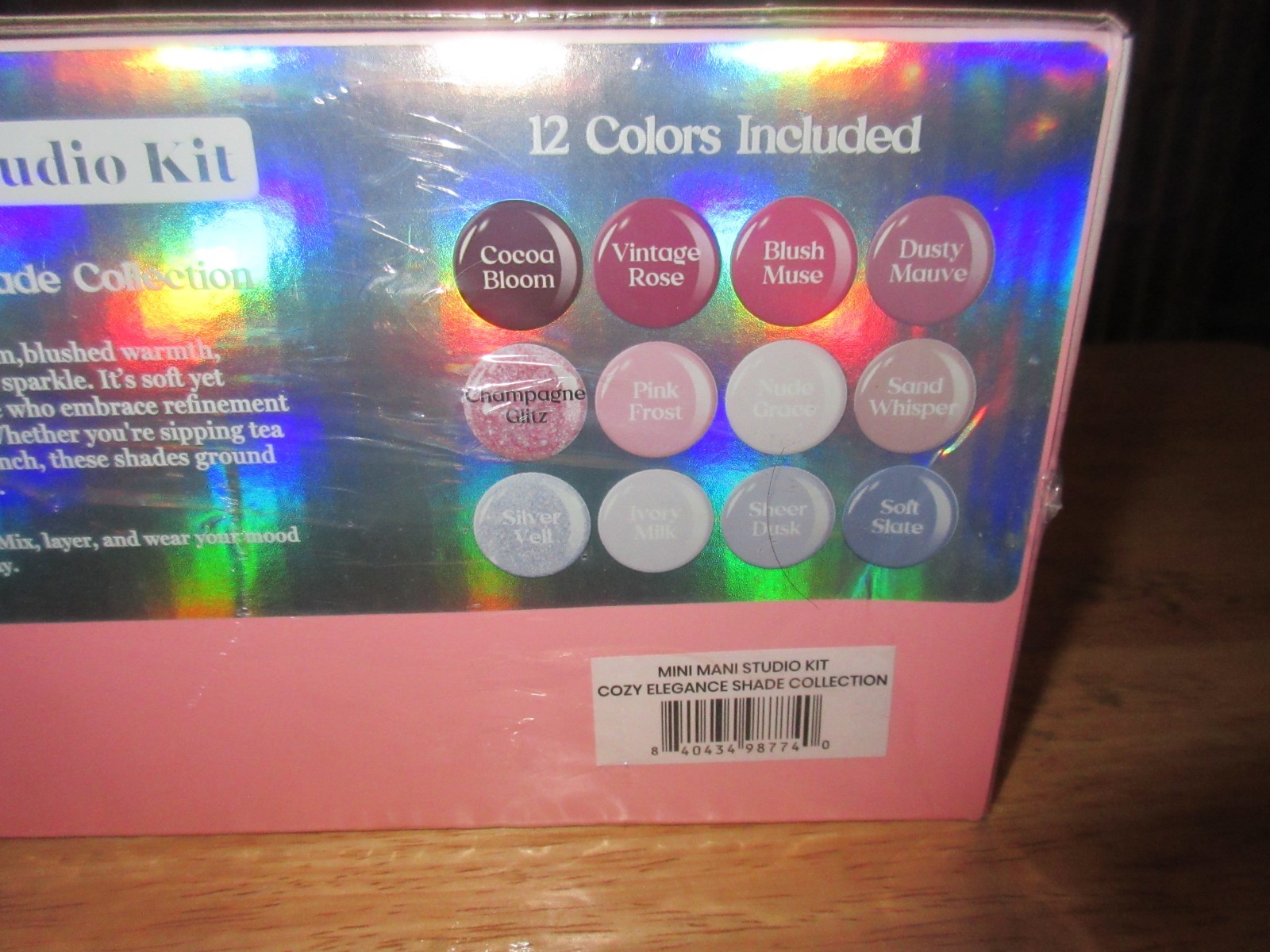 Beetles Gel Nail Polish Kit with UV Light 12 colors complete kit SEALED