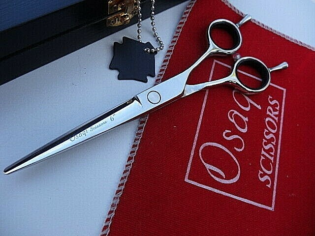 MONEY BACK Warranty_6″ Hairdressing scissors VIP COBALT FLAT ADJUSTABLE SCREW