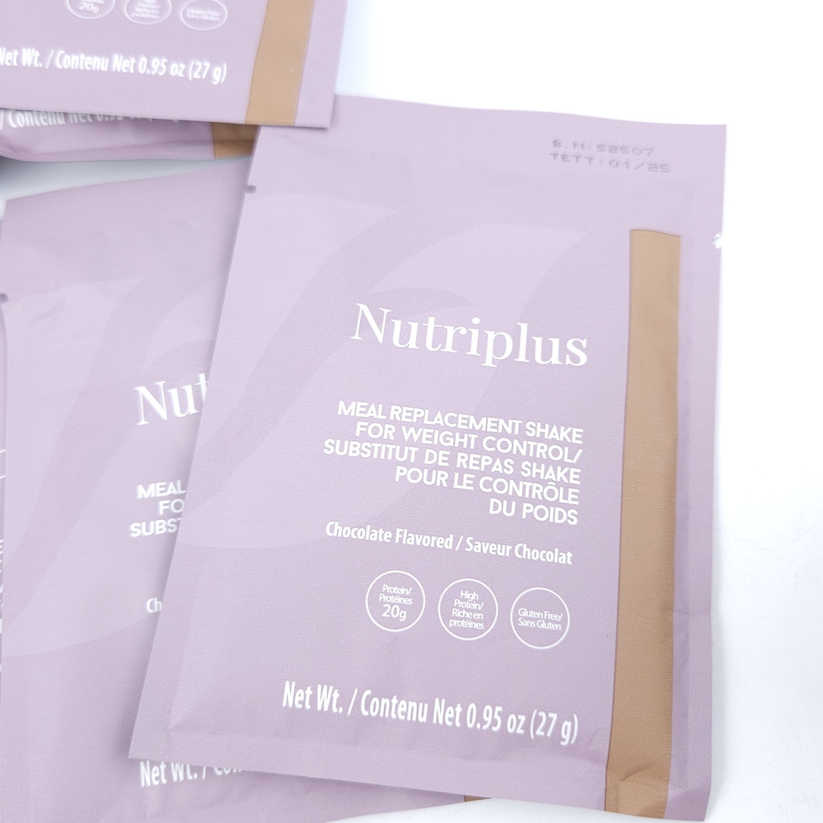 8x FARMASI NUTRIPLUS MEAL REPLACEMENT SHAKE Chocolate. Exp 01/2025