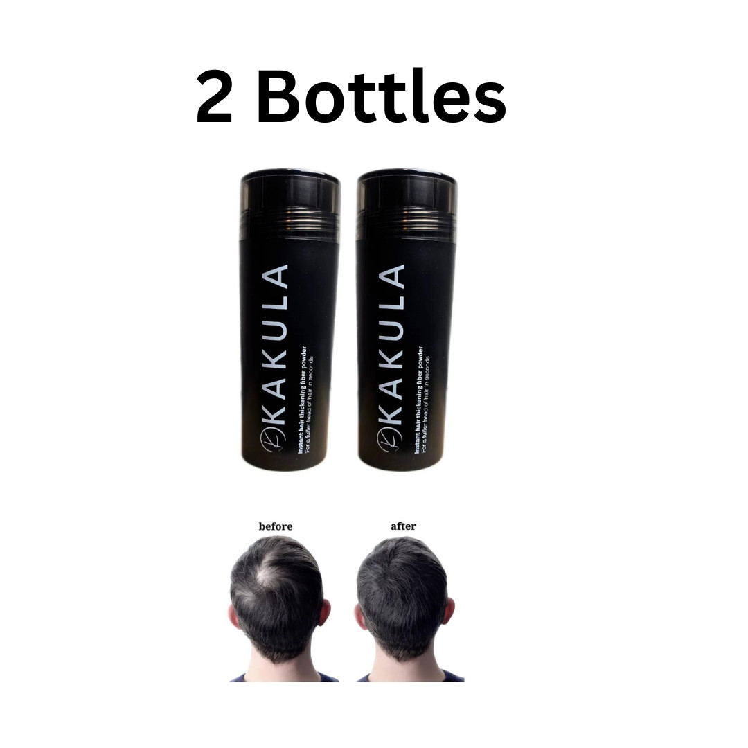 Kakula Keratin Hair Fiber Fiber 27.5g Black Dark Brown Medium Brown Light Brown