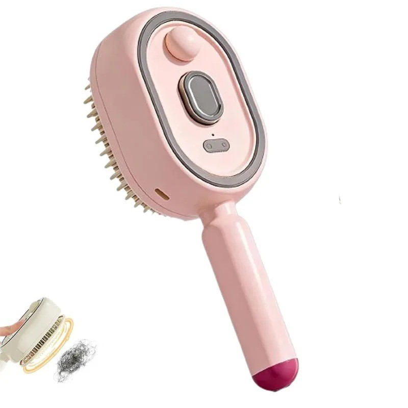 2026 New Electric Steam Brush, Electric Steam Brushs for Hair, Rechargeable US