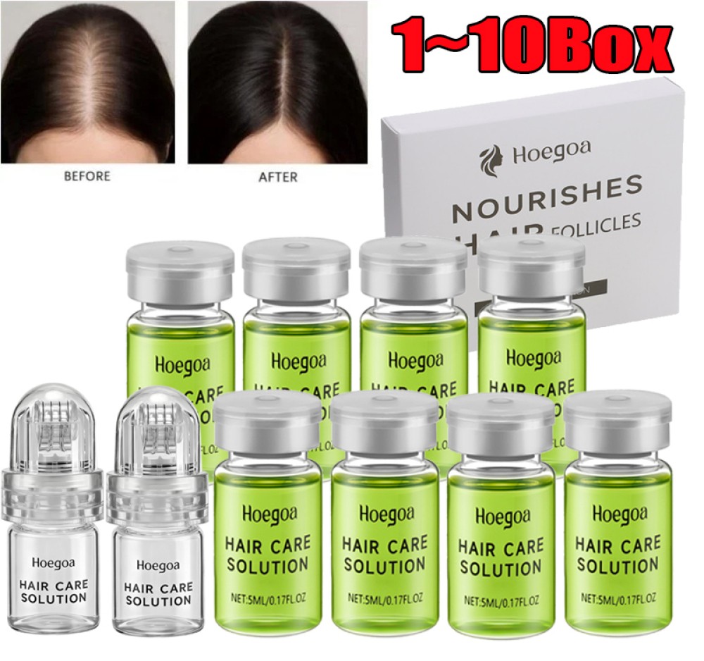Micro Infuse Hair Regrowth System, Advanced Hair Growth Serum Treatment Ginseng