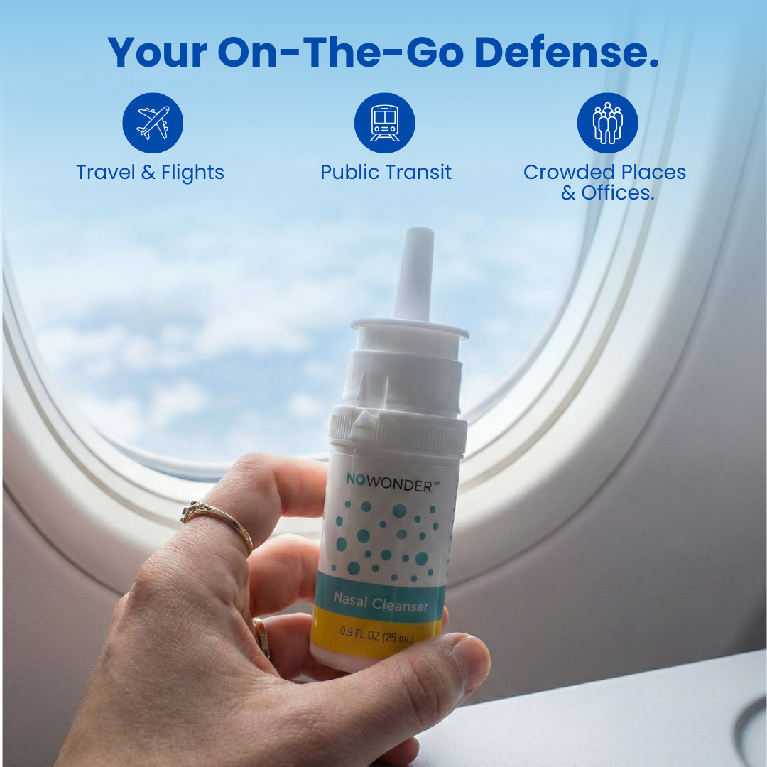 4-PACK Enovid SaNotize Nasal Spray Cleanser Powered by Nitric Oxide