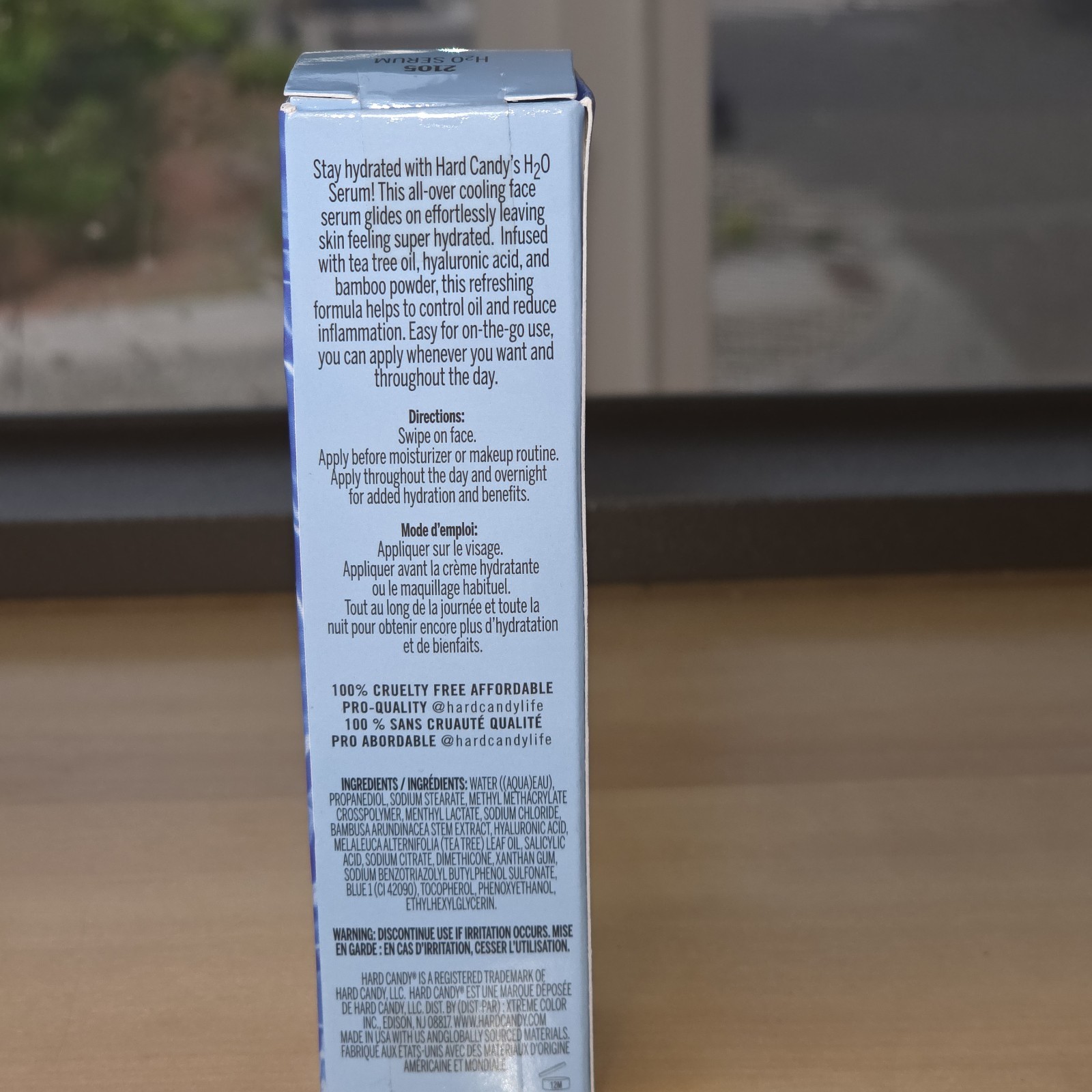 Hard Candy Sheer Envy H2O Serum Stick Hydrating Cooling 0.7 oz/20 g