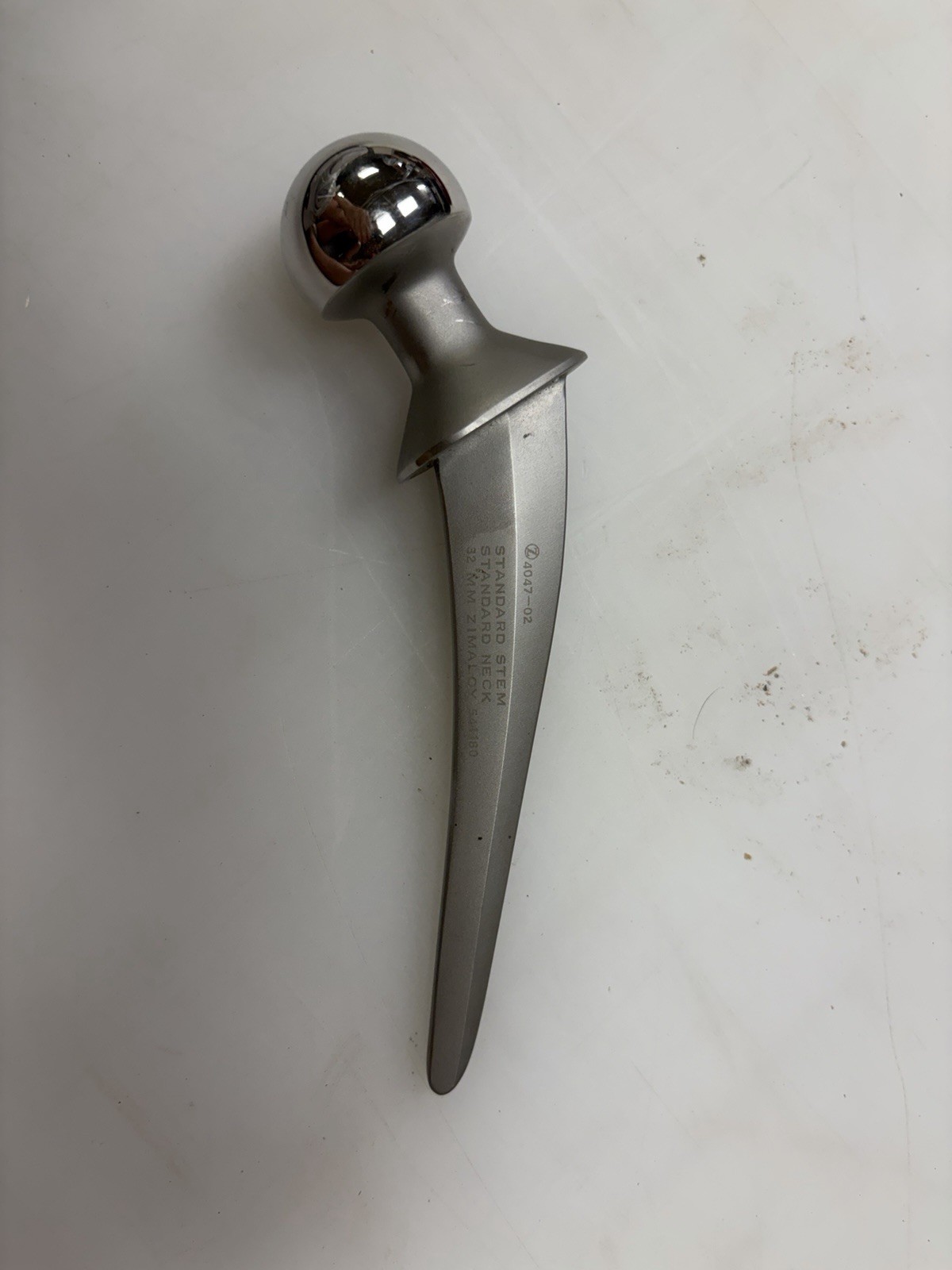 Nice Unused 32 mm Artifical Joint Bone Replacement / Old Medical Supply