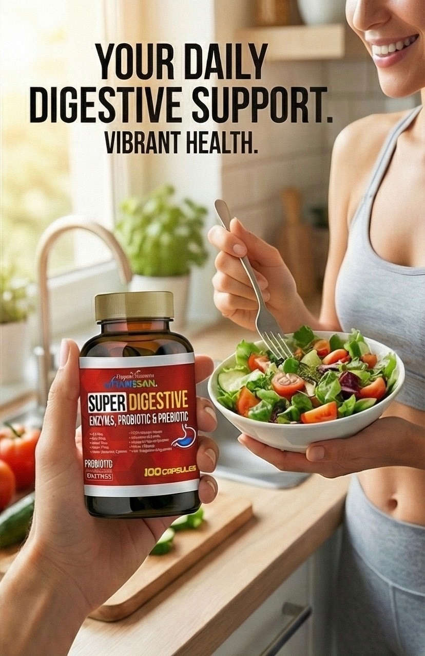 Super Digestive Brook Enhanced-Biotics Probiotic and Prebiotic 100 capsules