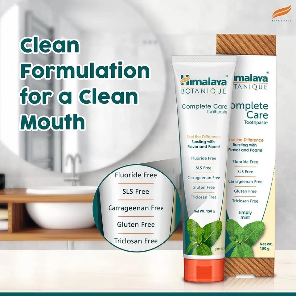 Pack of 2 X Himalaya Botanique Complete Care Toothpaste – Simply Mint 5.29