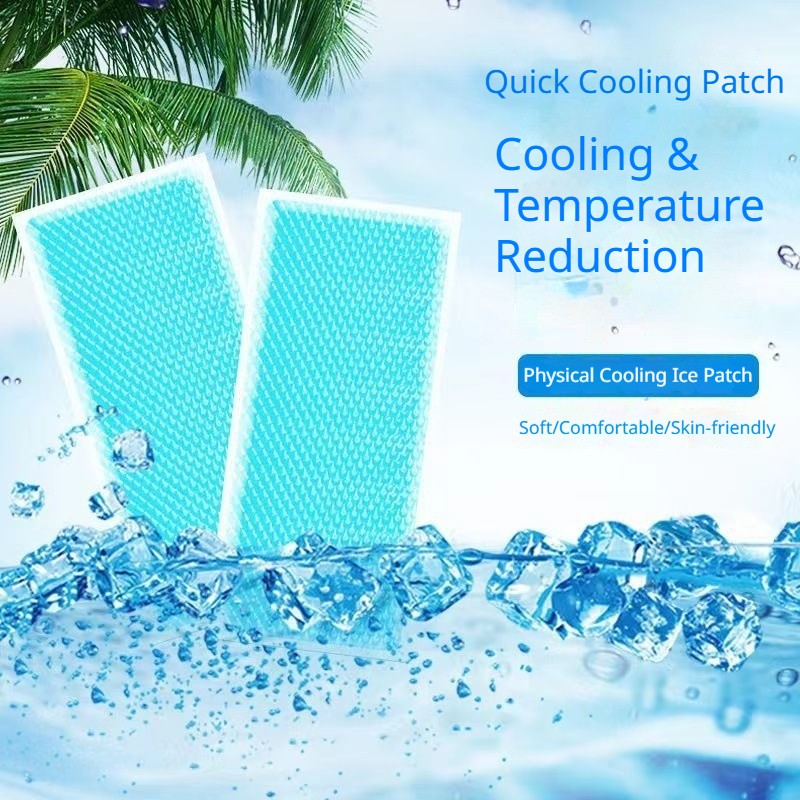 Fever Cooling Patch 100 Pack 8hrs Cooling Gel Sheets for Children Headache Reli