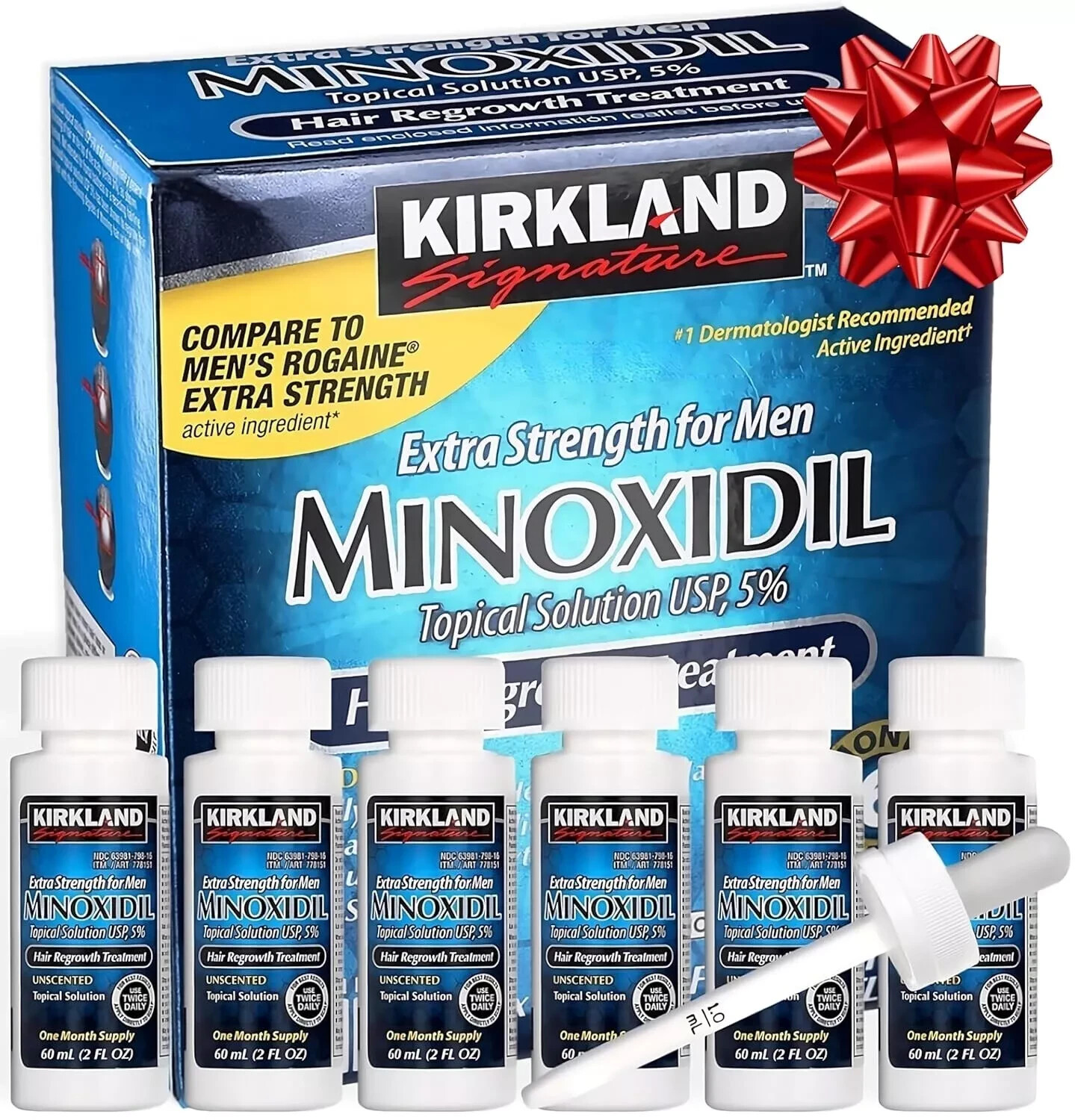 36 MONTHS SUPPLY KIRKLAND GENERIC MINOXIDIL 5% MENS HAIR LOSS REGROWTH TREATMENT