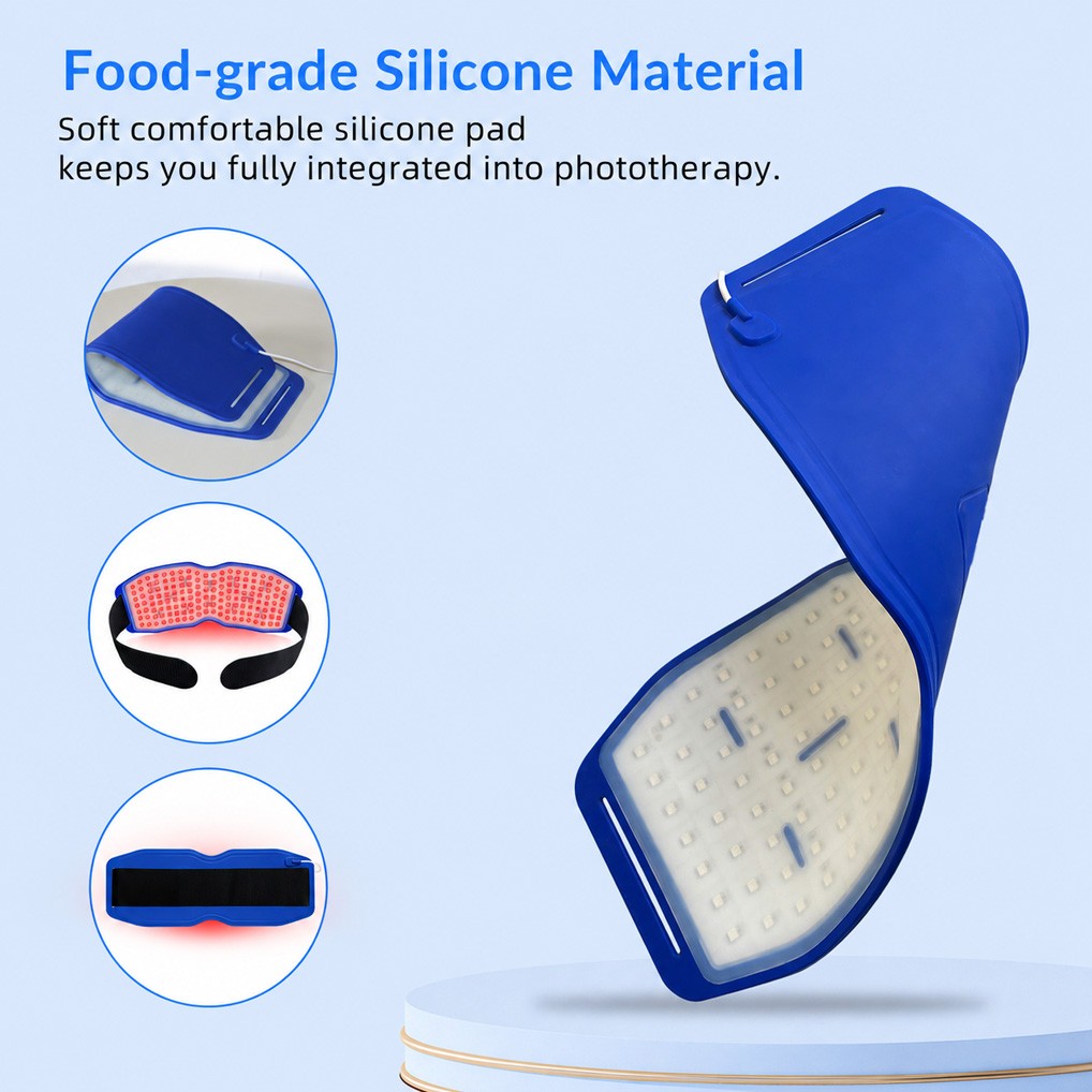 660nm 850nm 940nm Red Light Therapy Leg Waist Heating Pad Belt for Joints Pain