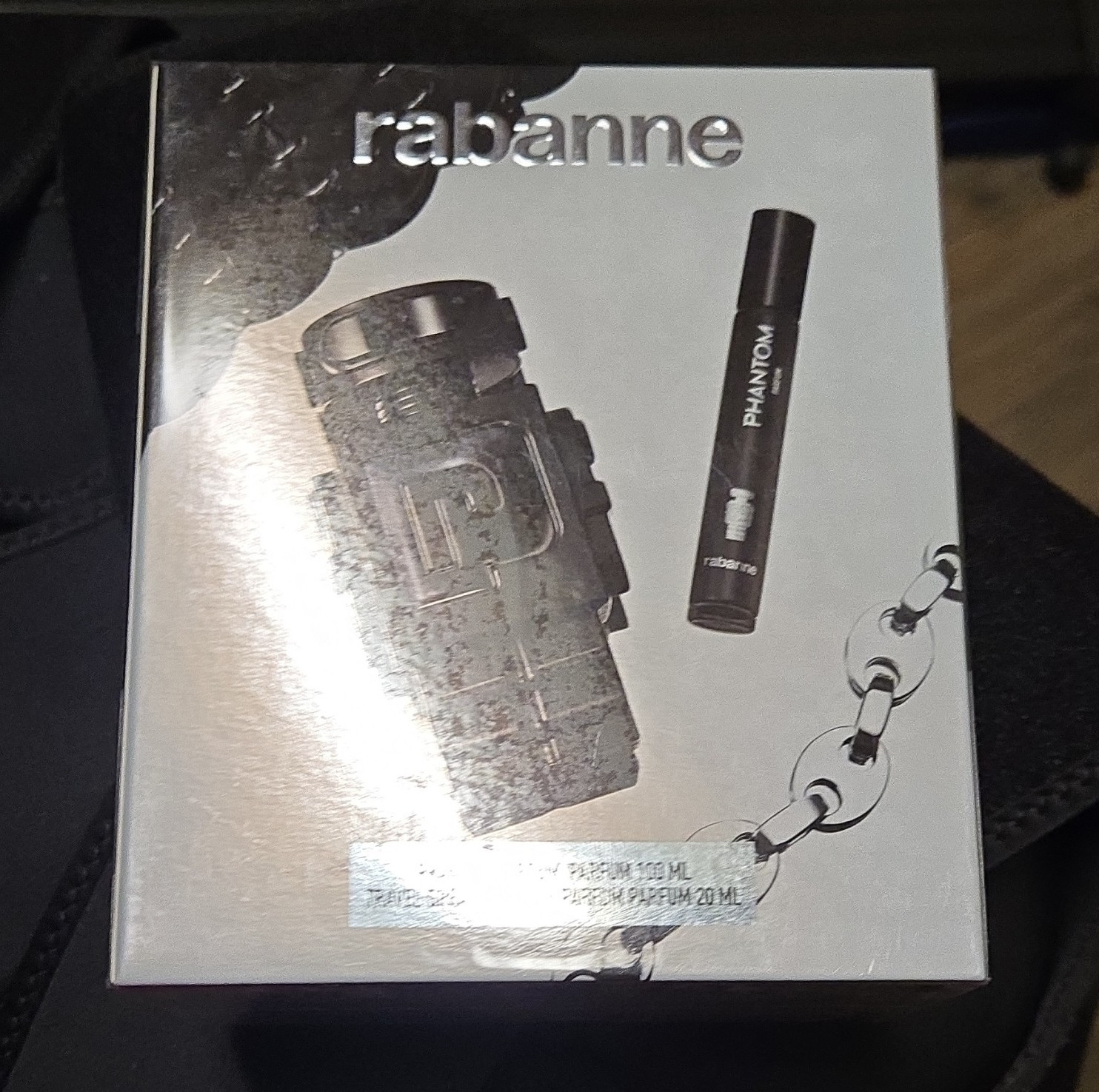 rabanne Phantom Parfum Spray 100 ml + 20 ml Travel Spray Travel Retail Exclusive