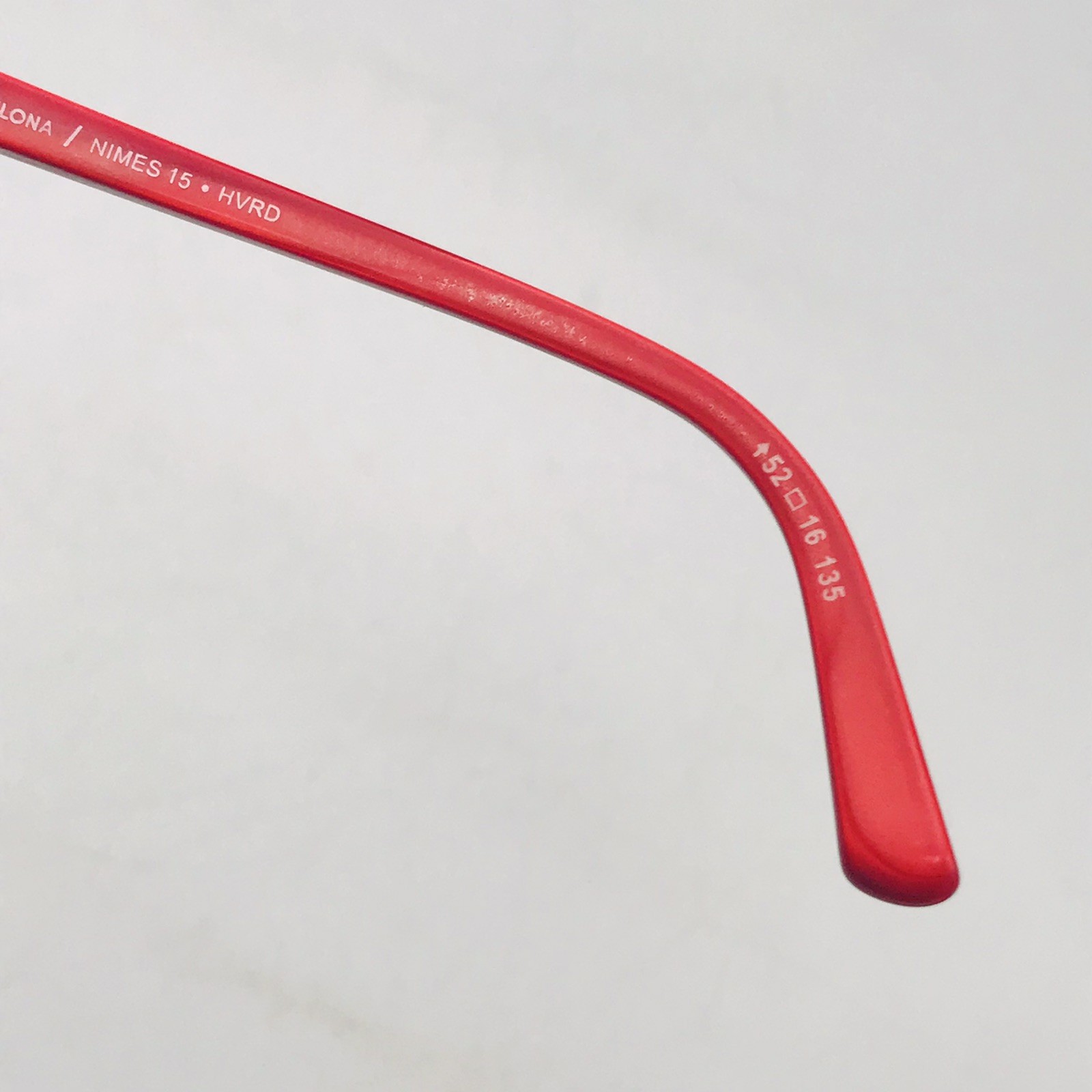 ETNIA O Barcelona Eyeglasses Nimes 15 HVRD 152-16-135 Red & Brown Tortoise Spain