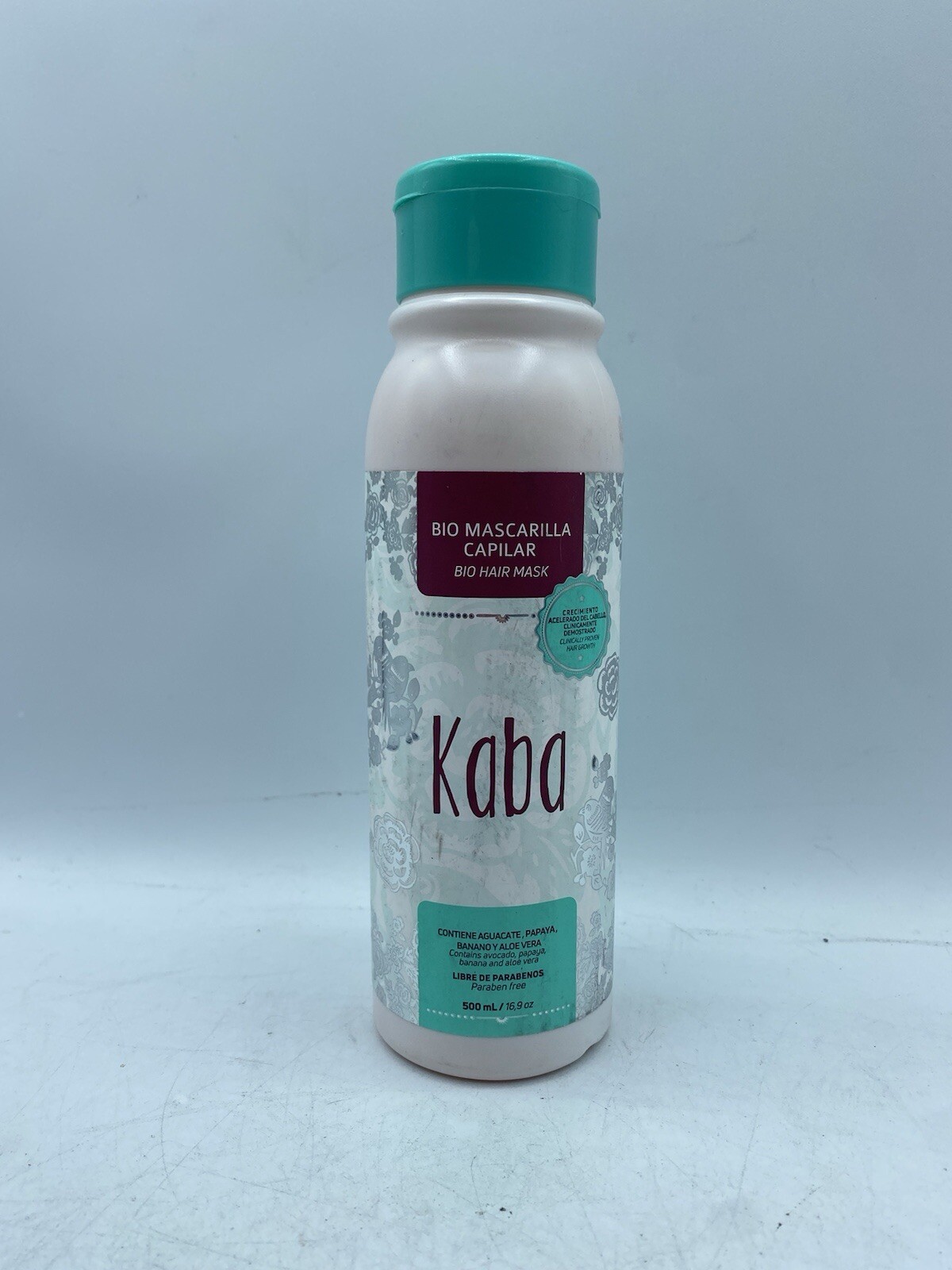 Kaba Bio Hair Mask, Paraben-Free, 16.9 oz. – EXP: 12/25