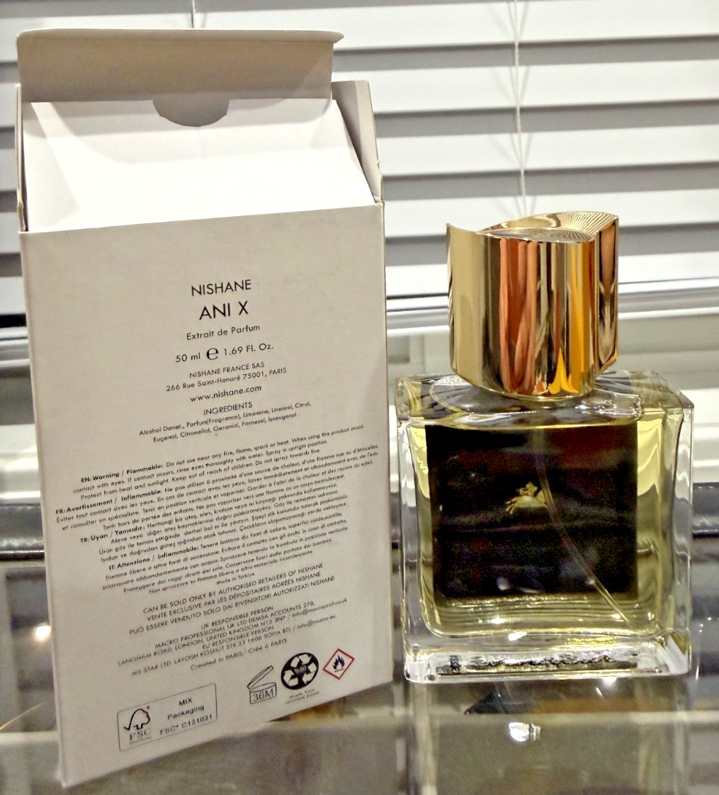 Nishane Ani X Extrait de Parfum Spray 1.7 oz Fragrance (Unused,new,Tester)