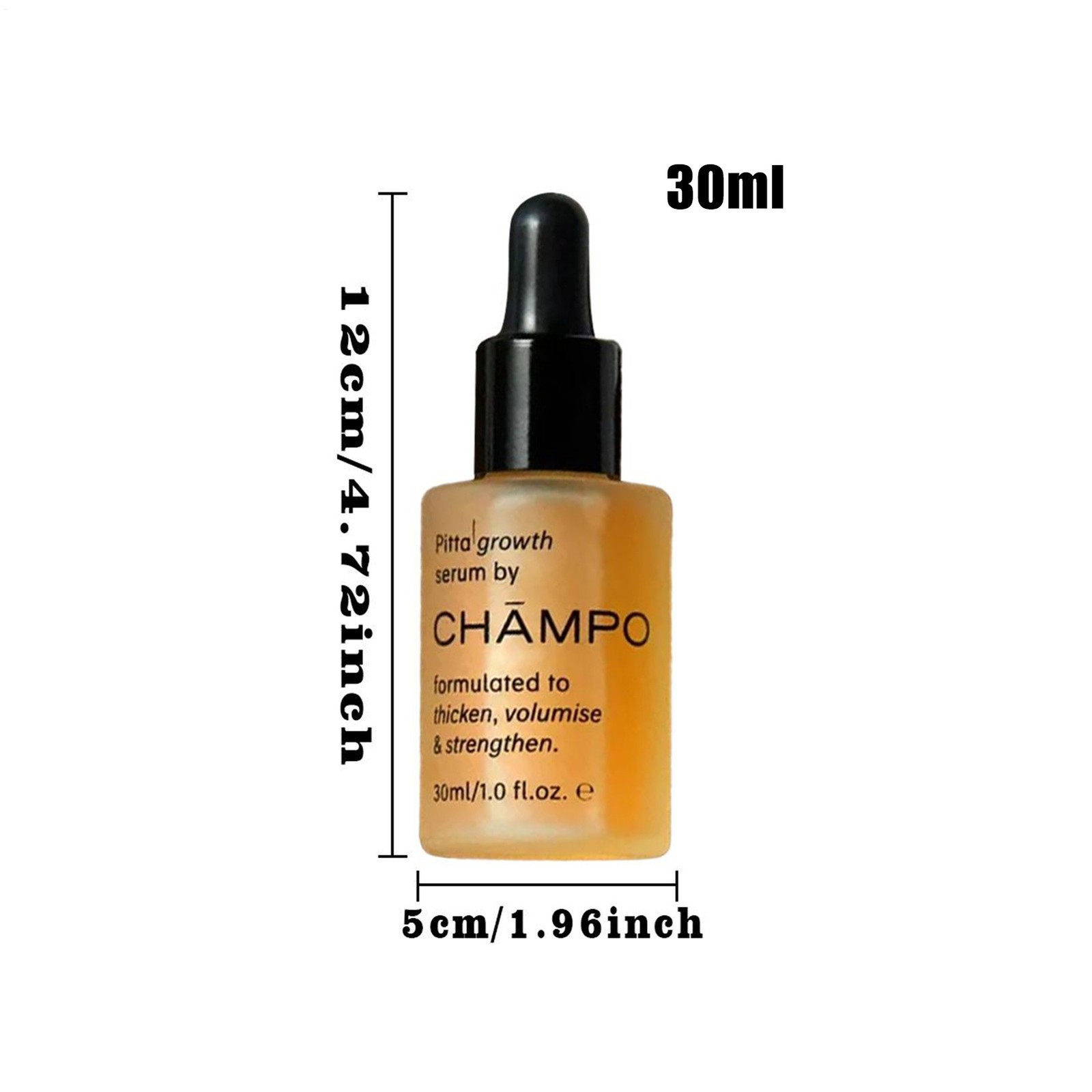 Champo Pitta Growth Serum Formulated To Thicken,Volumise&Strengthen Hair 30ml