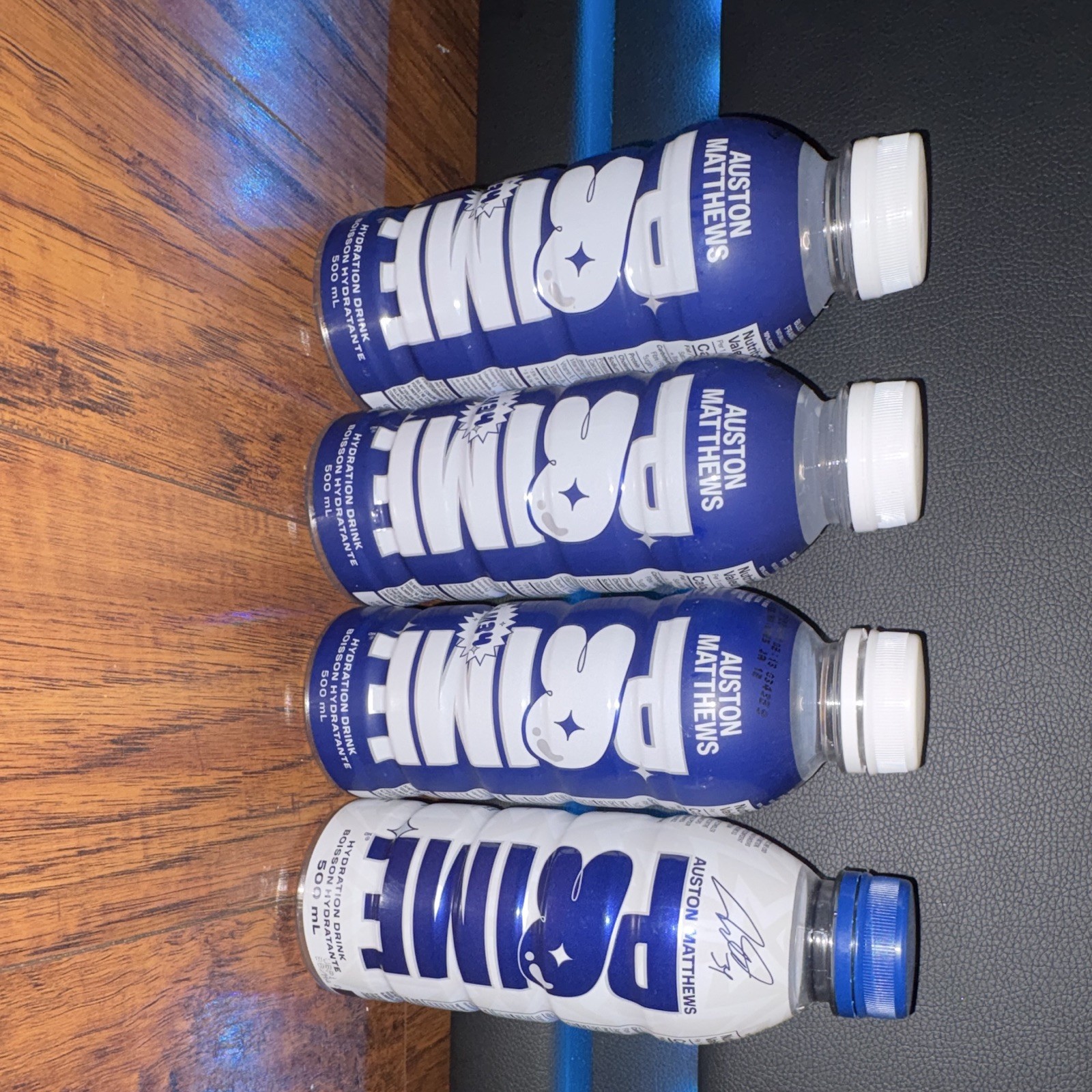 4 pack PRIME Hydration Drink Austin Matthews