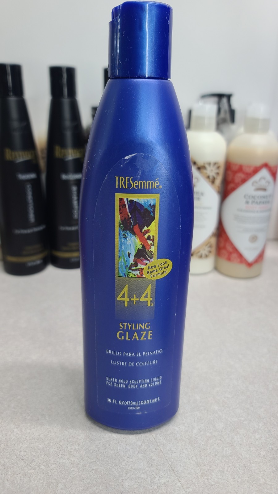 Tresemme 4 + 4 Styling Glaze Super Hold For Sheen Body & Volume 16 Oz