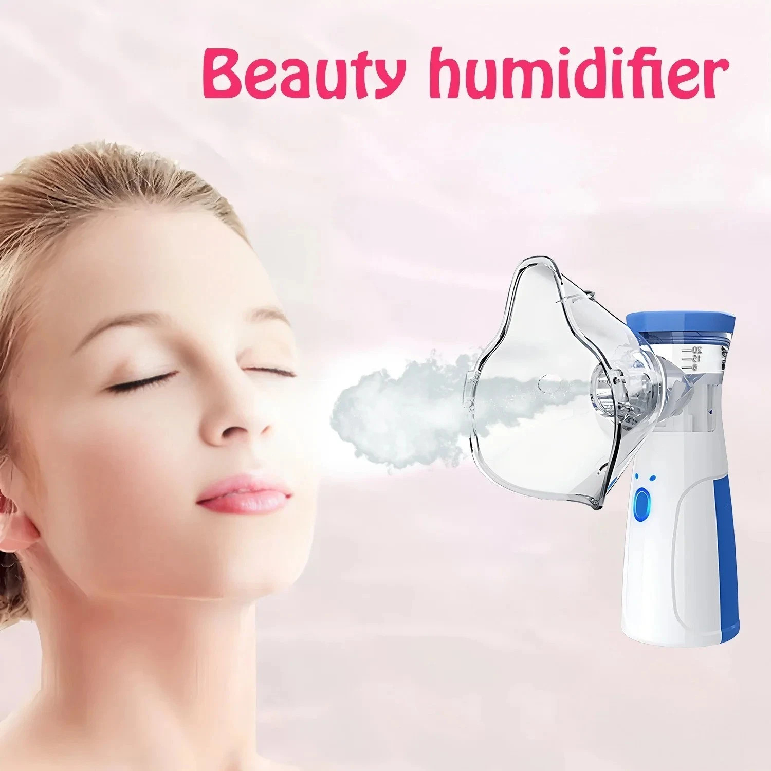Mini Humiifier Facial Steamer Device Beauty Spray Hydrating Apparatus Cold