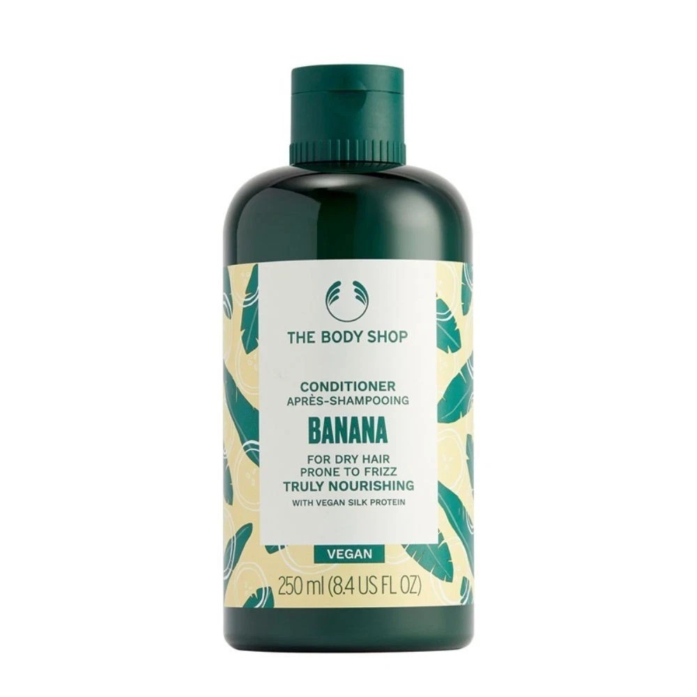 The Body Shop Banana Nourishing Conditioner, Smooths Frizz & Repairs Hair 250ml