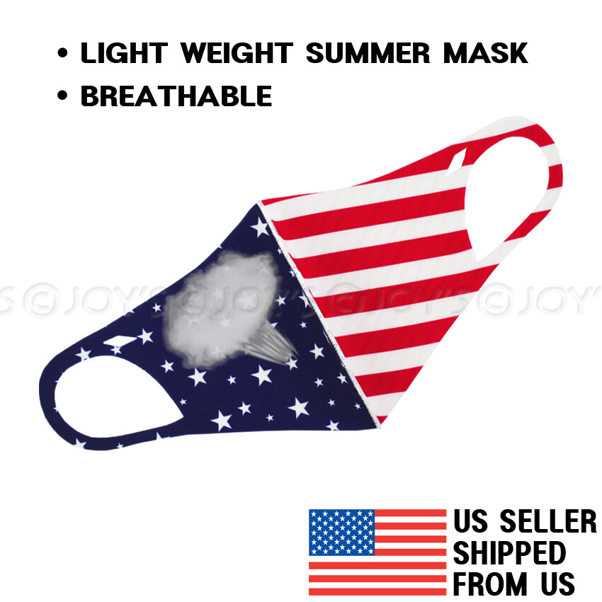 Washable Mask – Unisex Adult Reusable Breathable 3D Face Stretch Spandex Fabric