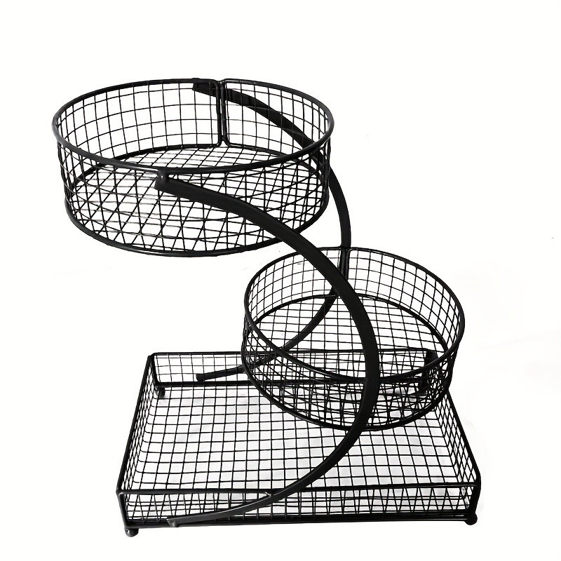 3 Tiers Makeup Rack Bathroom Skincare Shelf Organizer Bedroom Save Space Holder