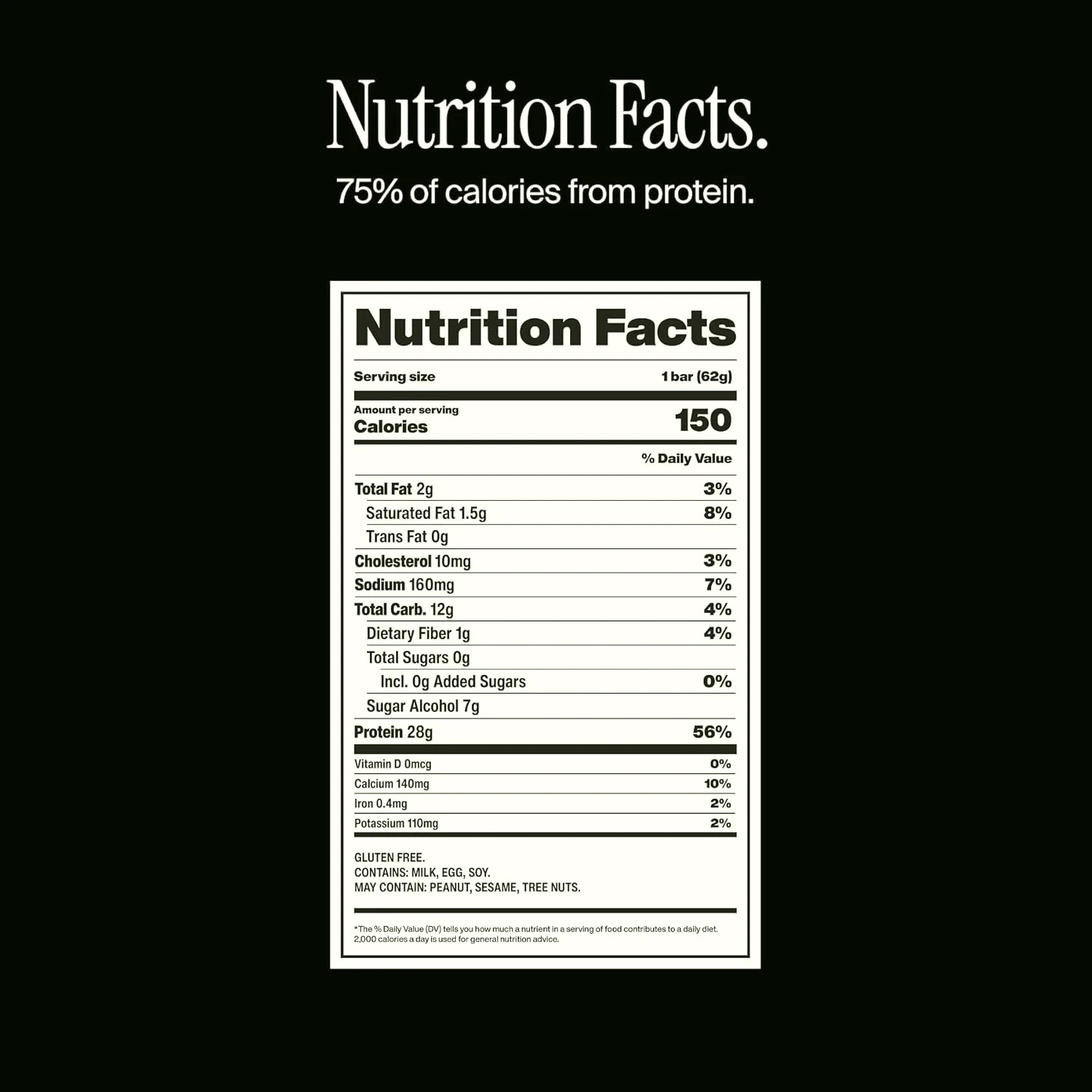 David High Protein Bars – Sugar Free Protein Bars, Gluten Free – 8 Pack